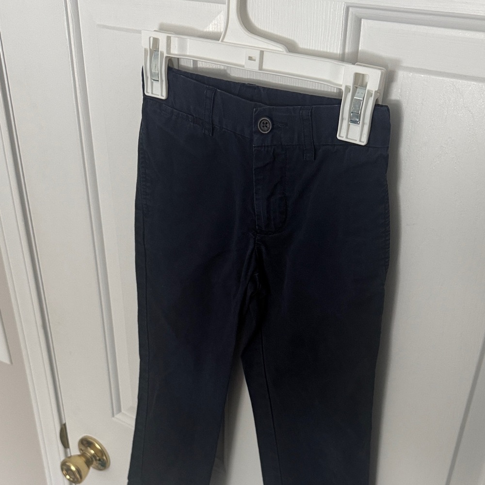 Polo by Ralph Lauren Boy’s Navy Flat Front Pants - Picture 2 of 9